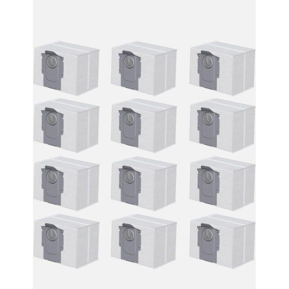 12 Pack Dust Bags for Roborock S8+ S8 Pro Ultra S7 MaxV Ultra S7 Pro Ultra